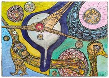 Quadro moderno dipinto usato  Ancona