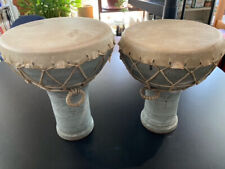 Ceramic djembe drum for sale  Swansea