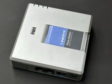 Adaptador Ethernet para telefone Linksys PAP2-NA roteador gateway VoIP ATA 2 portas comprar usado  Enviando para Brazil