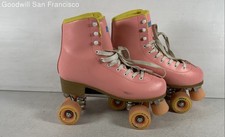 Patins femininos Impala de couro rosa biqueira redonda com cadarço conforto tamanho 12, usado comprar usado Patins femininos Impala de couro rosa biqueira redonda com cadarço conforto tamanho 12, usado comprar usado  Enviando para Brazil