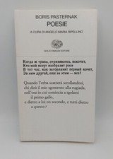 Pasternak poesie volume usato  Fonte Nuova