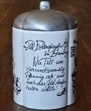 Krug zinndeckel till gebraucht kaufen  Lohmar
