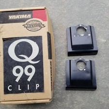 2 clipes Yakima Q 99 para rack de teto compatível com Q-Towers peça #0699 caiaque bicicleta usada comprar usado  Enviando para Brazil