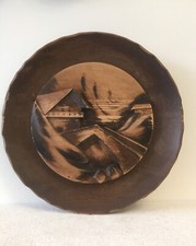 Tableau assiette bois d'occasion  Andernos-les-Bains