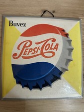 Plaque publicitaire pepsi d'occasion  Sainte-Foy-lès-Lyon