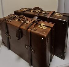 Set valigie cuoio usato  Campodarsego