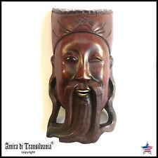 Maschera samurai legno usato  Milano