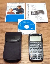 Calculadora gráfica HP 50g Hewlett Packard com estojo, manual e CD, usado comprar usado  Enviando para Brazil