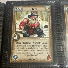Frost carte warlord d'occasion  Clermont-Ferrand-