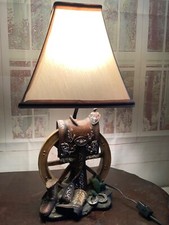 Saddle table lamp for sale  North Olmsted