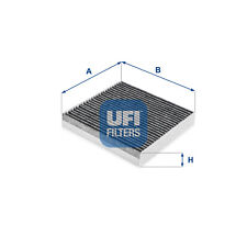 Pasuje do UFI 54.274.00 FILTR POW.KABINY HONDA JAZZ 02- /WEGLOWY Magazyn w Wielkiej Brytanii na sprzedaż  Wysyłka do Poland