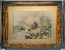Beautiful antique chromolithog for sale  Salina