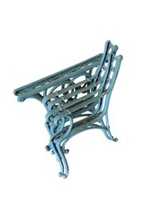 Pernas de mesa e extremidades de cadeira/banco de ferro fundido ornamentadas comprar usado  Enviando para Brazil