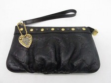 Gucci black leather for sale  MIRFIELD