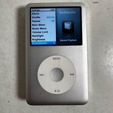 Apple iPod Classic A1238 160GB 6ª Geração Prata MP3 Reprodutor de Vídeo Mídia Portátil, usado comprar usado  Enviando para Brazil