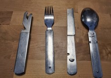 Campingbesteck 4teilig feldbes gebraucht kaufen  Essen
