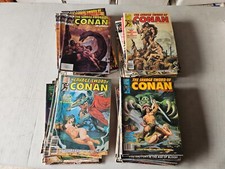 Lote 58 revistas de quadrinhos 10J-Grande A ESPADA SELVAGEM DE CONAN BARBARIAN MARVEL comprar usado  Enviando para Brazil