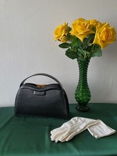 Vintage black leather for sale  ENFIELD