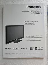 Panasonic viera user for sale  Mechanicsville