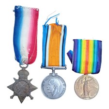 Ww1 trio medals for sale  HALESOWEN
