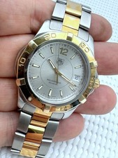 tag heuer gold wristwatch mens for sale  Boca Raton
