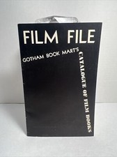 1938 GOTHAM BOOK MART Film File Movie Theatre Book Catalog No. 40 New York RARE comprar usado  Enviando para Brazil