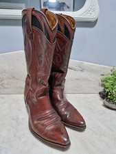 Leather cowboy boots for sale  MORECAMBE