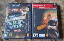 PS2 - Twisted Metal: Head-On Extra Twisted Edition & Twisted Metal Black 2 discos comprar usado  Enviando para Brazil