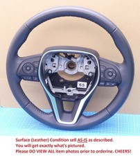 Usado, Volante Toyota RAV4 série XA50 11/18-2025 tipo couro original do fabricante comprar usado  Enviando para Brazil
