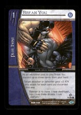 Usado, Break You! Cartão comercial DOR-144 VS System DC Origins TCG CCG comprar usado  Enviando para Brazil