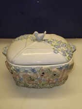Sopa de porcelana vintage Gibson Tureen Home Sweet Home Spring Birdhouse sem concha comprar usado  Enviando para Brazil