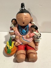 Estatueta vintage de resina Scott Waters assinada contador de histórias com 4 crianças fundo feltrado comprar usado  Enviando para Brazil