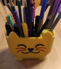Niedlicher katzen stiftehalter gebraucht kaufen  Neumagen-Dhron