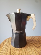 Cafeteira de espresso Masterclass estilo italiano Moka fogão cubano coador, usado comprar usado  Enviando para Brazil