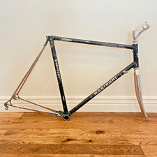 Conjunto de quadros Marinoni bicicleta estrada 58 cm aço rebaixado 700c comprar usado  Enviando para Brazil