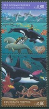 UNO Genf 1992 Saubere Meere Tiere Fische 213/14 ZD postfrisch comprar usado  Enviando para Brazil