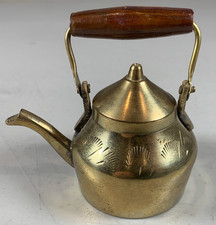 Miniature brass teapot for sale  Mead