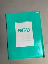 Manuale yamaha emt usato  Italia