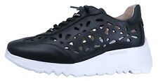 Wonders: Zapatillas Mujer de Plataforma en Piel Negra Ligero - Modelo E-6705 comprar usado  Enviando para Brazil