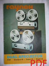 Instructions cine raynox for sale  LEICESTER