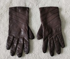 Handschuhe glace dunkelbraun gebraucht kaufen  Hamburg