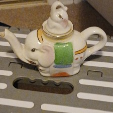 Vintage elephant teapot for sale  MORDEN
