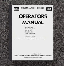 Tractor operator manual for sale  Addison