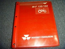 Massey Ferguson MF 135 & MF 150 Trator Serviço Manual de Reparo e Manutenção XZ comprar usado  Enviando para Brazil