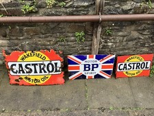 Enamel signs advertising for sale  CARDIFF