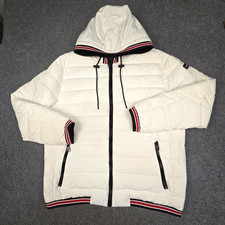 Jaqueta Calvin Klein masculina GRANDE branca manga longa com capuz zíper completo tamanho G, usado comprar usado Jaqueta Calvin Klein masculina GRANDE branca manga longa com capuz zíper completo tamanho G, usado comprar usado  Enviando para Brazil