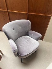 Made.com grey velvet for sale  LONDON