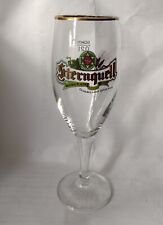 Sternquell Plauen Pils German Beer tulip 0.2l with gold rim Stemmed Beer Glass 8 na sprzedaż  PL