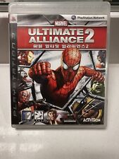 Marvel Ultimate Alliance 2 Sony PlayStation 3 importado da Coreia! Jogo bloqueado por região! comprar usado  Enviando para Brazil