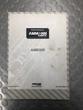 Ammann ramfos parts for sale  LANCING